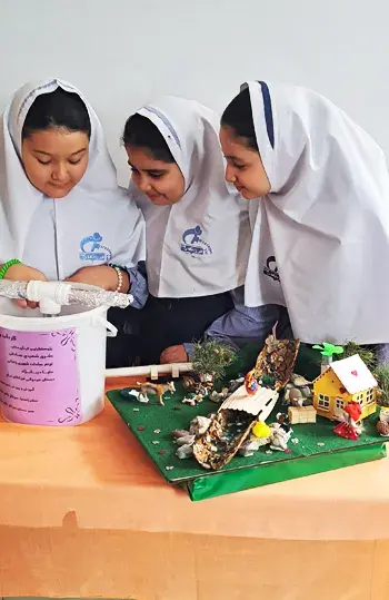 مدرسه فرزانگان ایران، پروژه طرح جابر در دبستان فرزانگان ایران